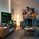 Aparelho de Karaoke Box™ + de 18 Mil Músicas Karaokê com Pontuação Real, Fila de Espera, Numeração, Altera Tonalidade, Cx Som 80w 2 Mics sem Fio