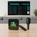 Aparelho Karaoke Box 18 Mil Músicas Com Pontuação Real, Sistema de Busca, Numeração e Alteração de Tonalidade + Mic S/Fio