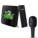 Aparelho Karaoke Box 18 Mil Músicas Com Pontuação Real, Sistema de Busca, Numeração e Alteração de Tonalidade + Mic S/Fio