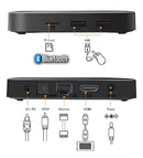 Aparelho Karaoke Box 18 Mil Músicas Com Pontuação Real, Sistema de Busca, Numeração e Alteração de Tonalidade + Mic S/Fio