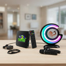 Aparelho TV Karaoke Box 18.000 Músicas Com Pontuação Real, Sistema de Busca, Numeração, Altera Tonalidade, Cx Som, 2 Mic S/ Fio