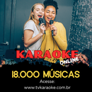 Plataforma de Karaoke Online - 18.000 Músicas Karaoke Com Pontuação - www.tvkaraoke.com.br