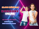 Plataforma de Karaoke Online - 18.000 Músicas Karaoke Com Pontuação - www.tvkaraoke.com.br